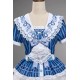 Twin Bears Antique Navy Bear Top Skirt Paneled OP and Sets(2nd Pre-Order/2 Colours/Full Payment Without Shipping)